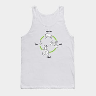 Life Cycle Of A Cicada Tank Top